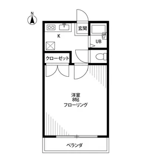 アムール湘南【2階】の間取り