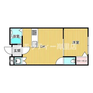 セントフェリオ住之江【1階】の間取り