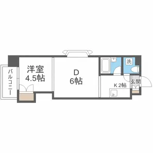サングローリー【4階】の間取り