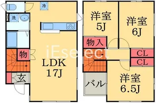 千葉県千葉市中央区都町1【一戸建】の間取り
