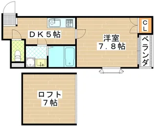 ラフォーレ【4階】の間取り