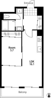 森田ビル【6階】の間取り