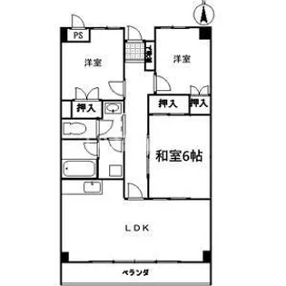 アルファエステート高松町【3階】の間取り