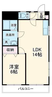 岡本ビル【4階】の間取り