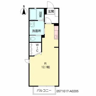 ドリームアーク【2階】の間取り