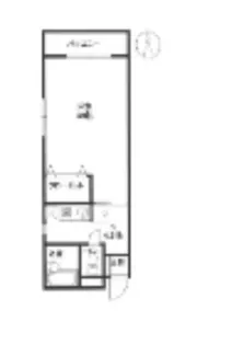 アクティブIN内山下【2階】の間取り