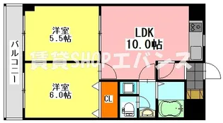 アプリーレ津田沼【1階】の間取り