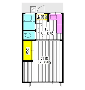 東京都練馬区中村北1【マンション】の間取り