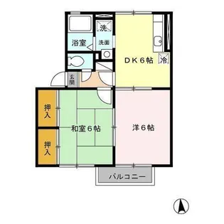 ファミール小春の里【2階】の間取り