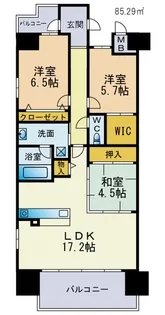 アルファステイツ高崎駅東【9階】の間取り