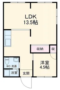 BEE【2階】の間取り