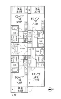 Lyoness【4階】の間取り