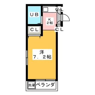 セリニティ塩釜口【2階】の間取り