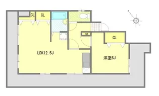 ウィング横浜【8階】の間取り