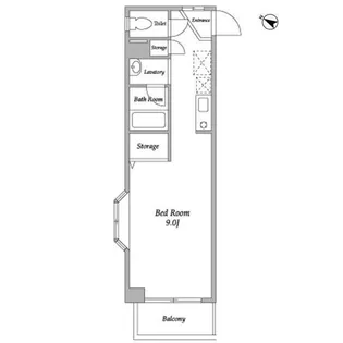アリッサムコート向島【2階】の間取り