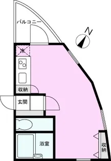 アネックス鳥居【2階】の間取り