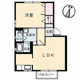 シャーメゾン本郷【2階】の間取り