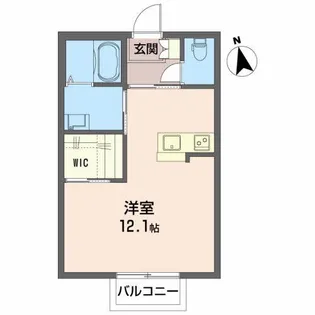 メゾンシャルマン2号館【2階】の間取り