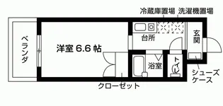 京都府京都市左京区北白川追分町【マンション】の間取り
