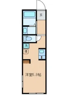 東京都北区田端3【マンション】の間取り