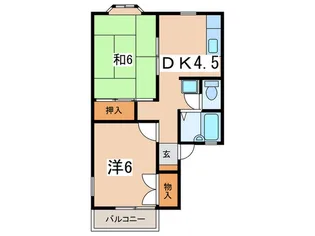 ホープヒルズSB【2階】の間取り