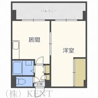 キャロルハイツ24【3階】の間取り