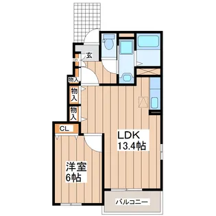 Moon Bridge2【1階】の間取り