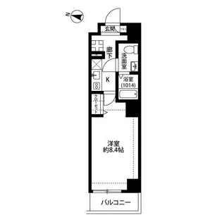 プレール・ドゥーク本所吾妻橋II【2階】の間取り