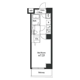 レグラス荏原中延【4階】の間取り