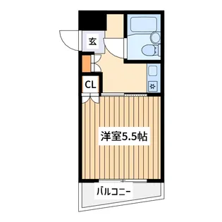 クリオ妙蓮寺弐番館【3階】の間取り