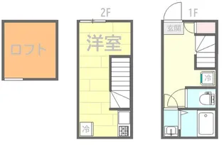 セレステ長津田の間取り