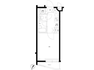 ルーブル品川西小山【5階】の間取り