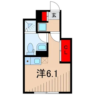 Apartment Yahiro【3階】の間取り