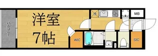 大阪府大阪市西区九条2【マンション】の間取り