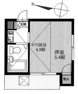 レオパレス川口第17【1階】の間取り