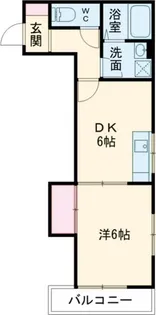 ダイヤステージ西荻窪【2階】の間取り