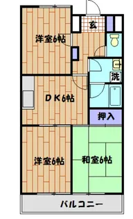 ホワイトパレットビル【5階】の間取り
