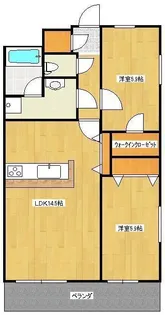 エトワール幸田【1階】の間取り