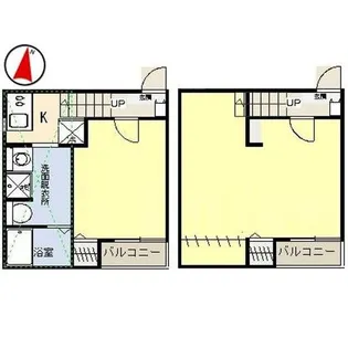 Casa Felice通町【2階】の間取り