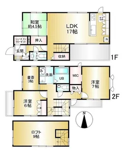 東京都武蔵野市吉祥寺東町3【一戸建】の間取り