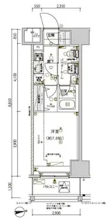 メインステージ南砂町II【2階】の間取り