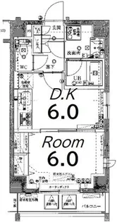 スパシエアルマール浮間公園【2階】の間取り