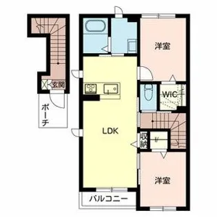 シャーメゾン福来【2階】の間取り