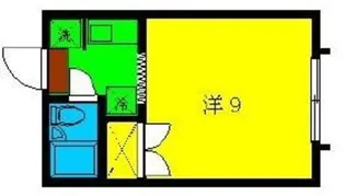 コーポ宮下【2階】の間取り