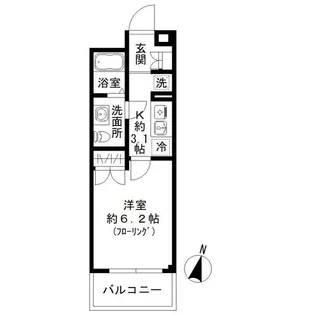 埼玉県草加市旭町4【マンション】の間取り