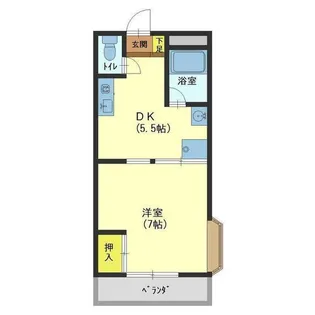 パンプキン【2階】の間取り