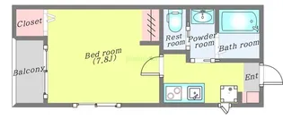 ルミエールAK【3階】の間取り
