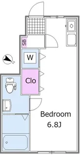 東京都日野市多摩平1【アパート】の間取り