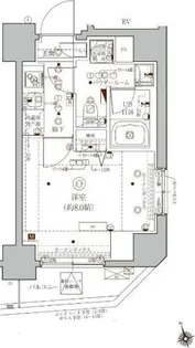 ベルシード北千住スール【10階】の間取り