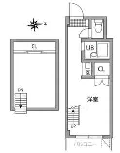 ビューラー145【2階】の間取り
